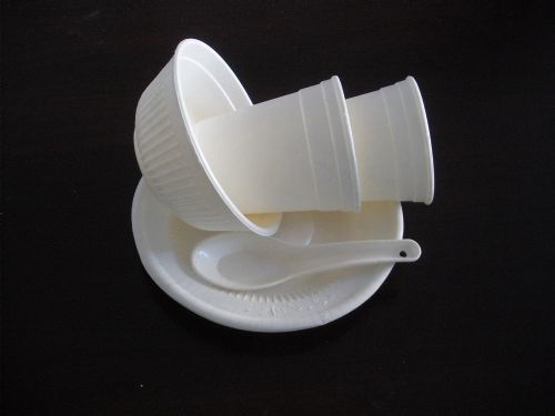玉米纯淀粉全降解餐具及包装制品生产流水线